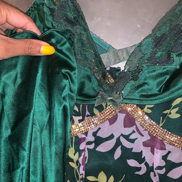 SOLD Dolce & Gabbana Strappy Floral Silk Dress - Picture 7 of 8